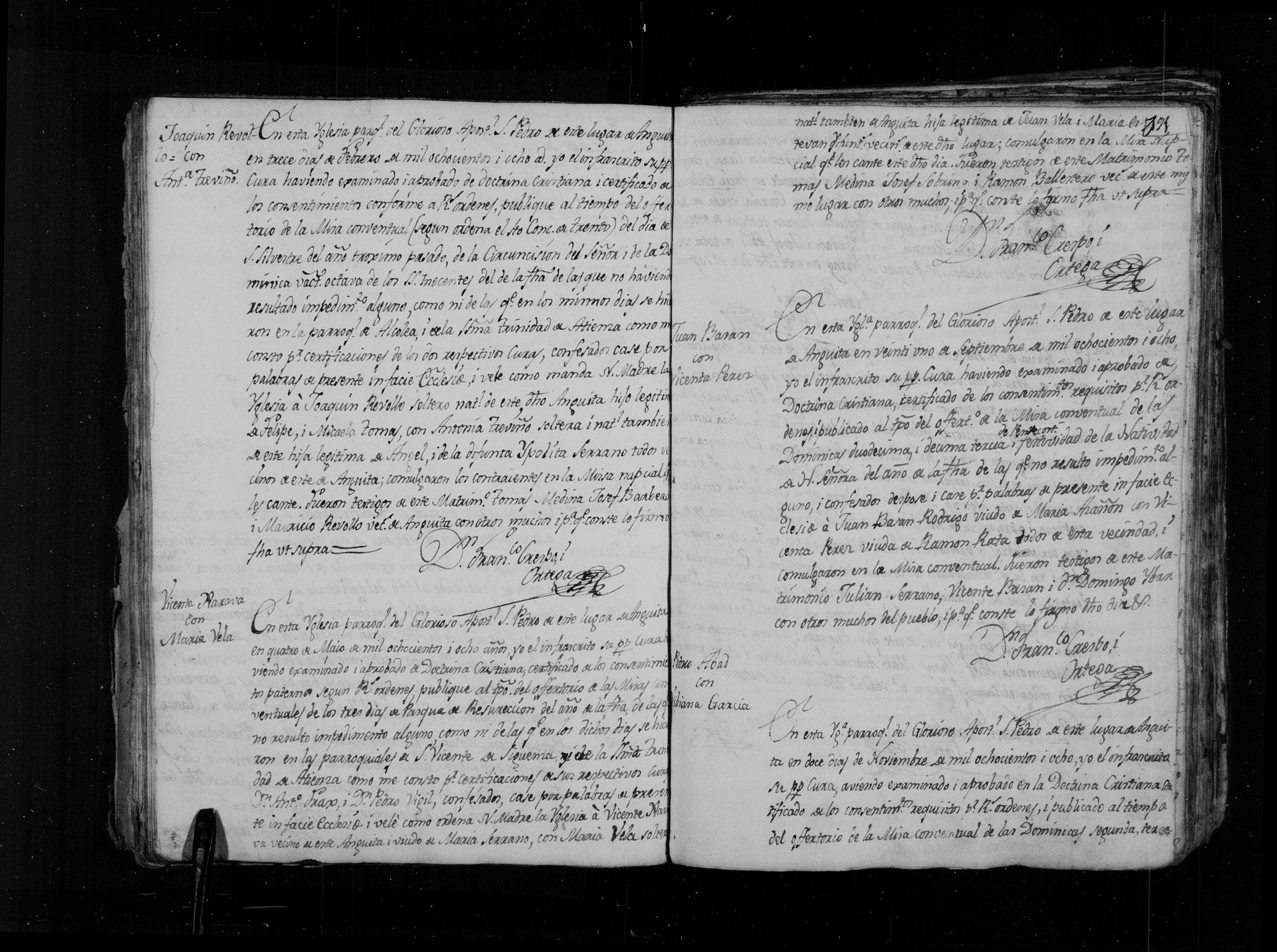 Registros relacionados del clan Basán (Libro 4º, img. 2315)