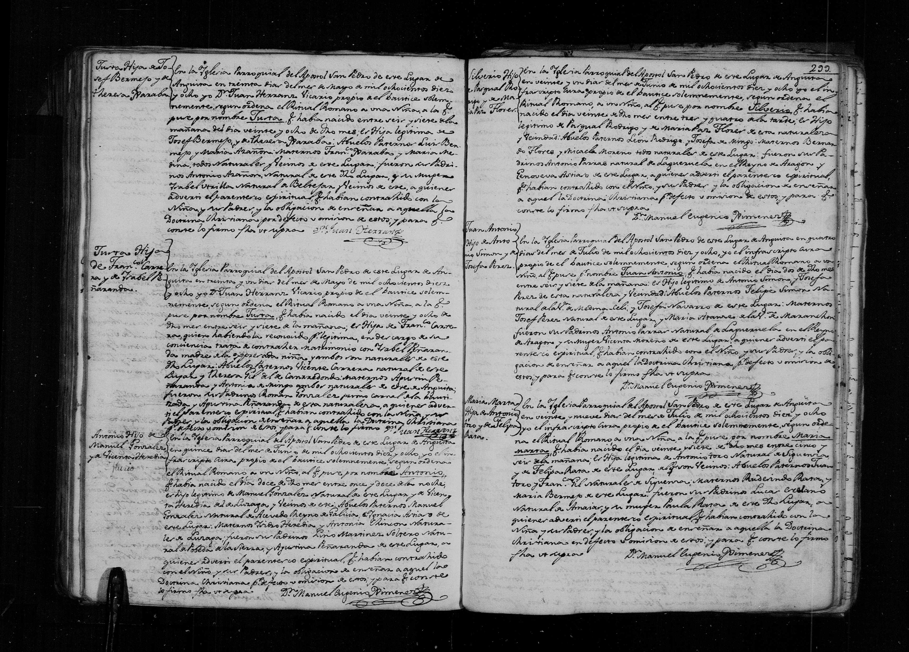 Partida de bautismo de 28-sep-1778 (img. 830) - madrina Genoveva Astiaso